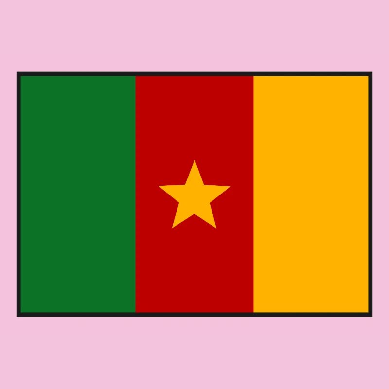 Kamerun Flagge