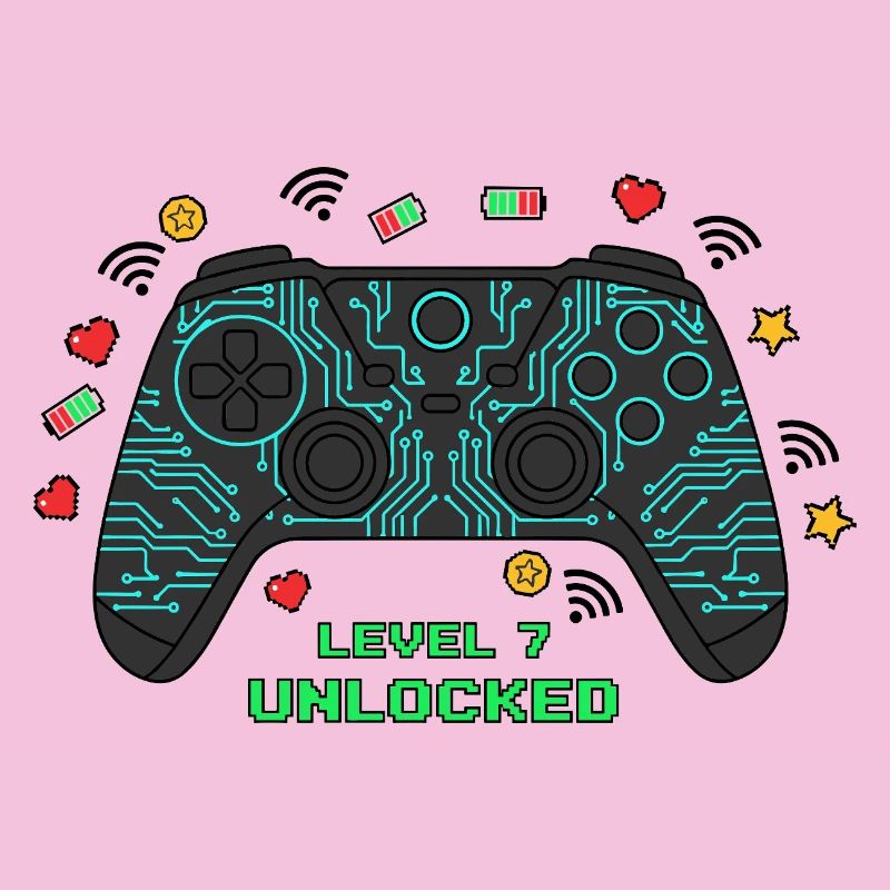 Level 7 Unlocked Gamer Controller