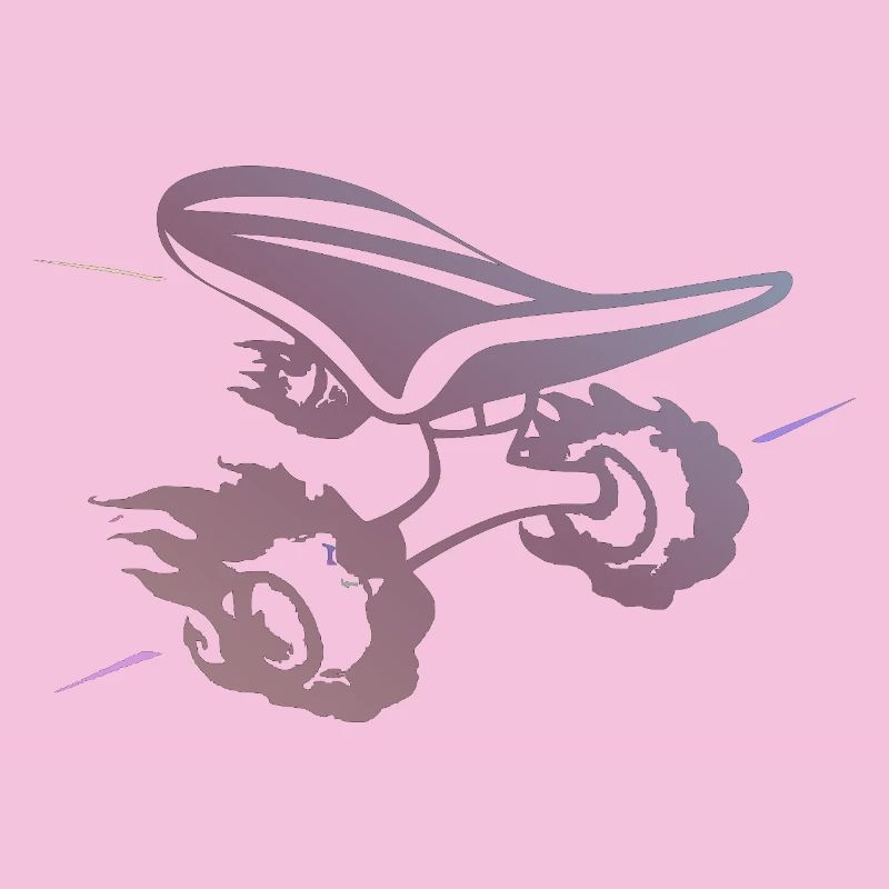 Gradient skateboard Silhouette Ride