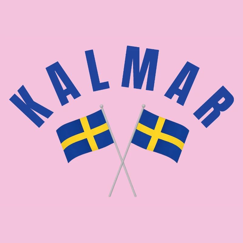 Kalmar Swedish Flags 