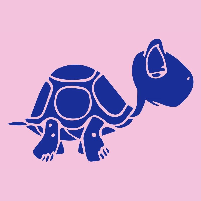 A turtle that takes its time