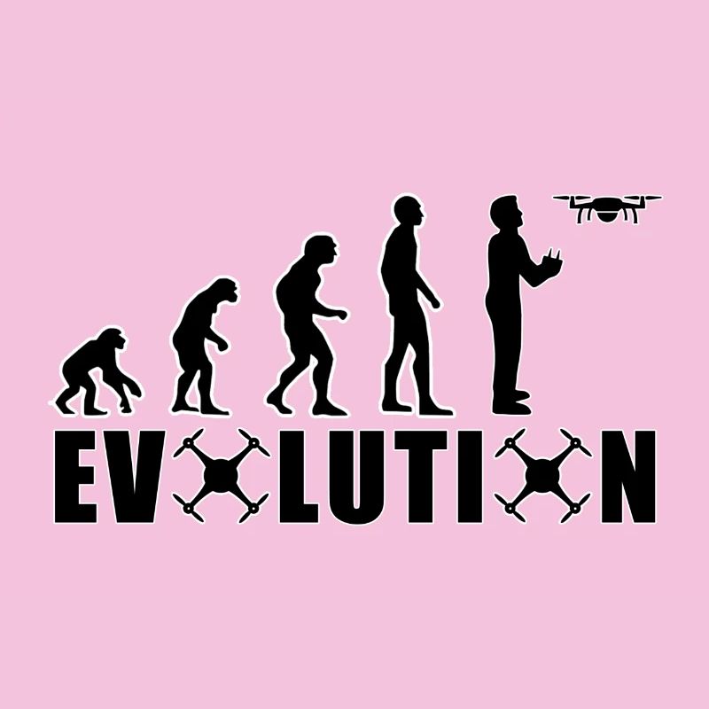 EVOLUTION DROHNE Geschenk Bodenpilot Fliegen