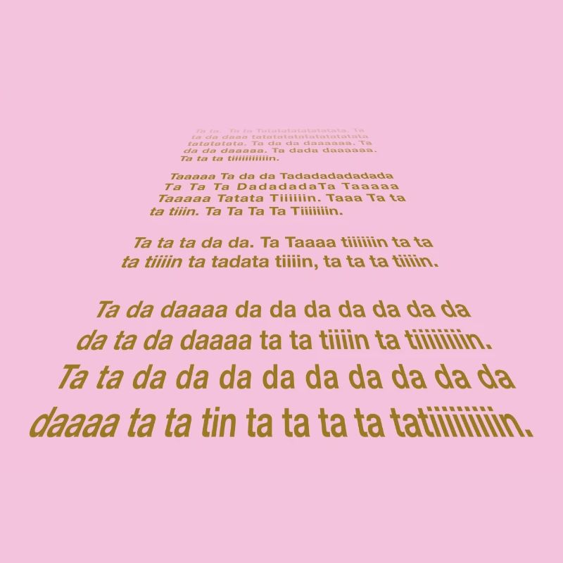 Ta ta da da ta ta tin