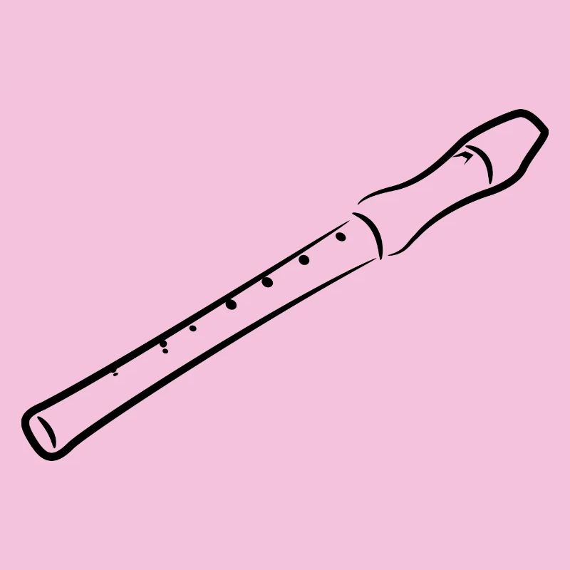 Flute Drawing
