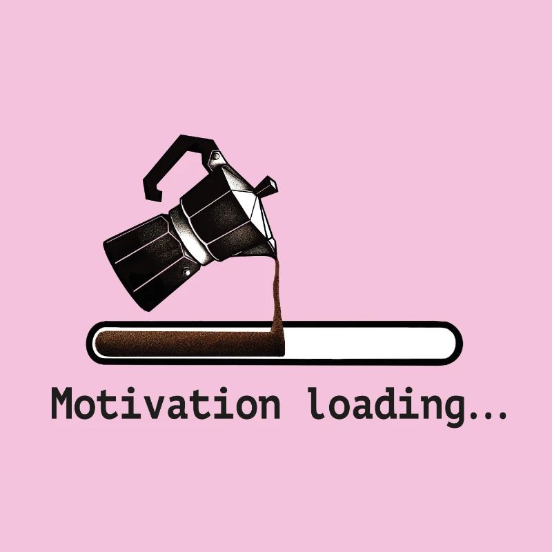 Coffee coffee pot motivation loading