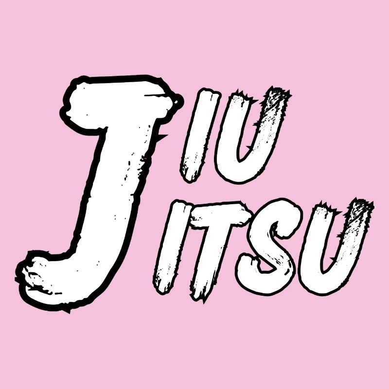 Jiu Jitsu – Minimalist Design White