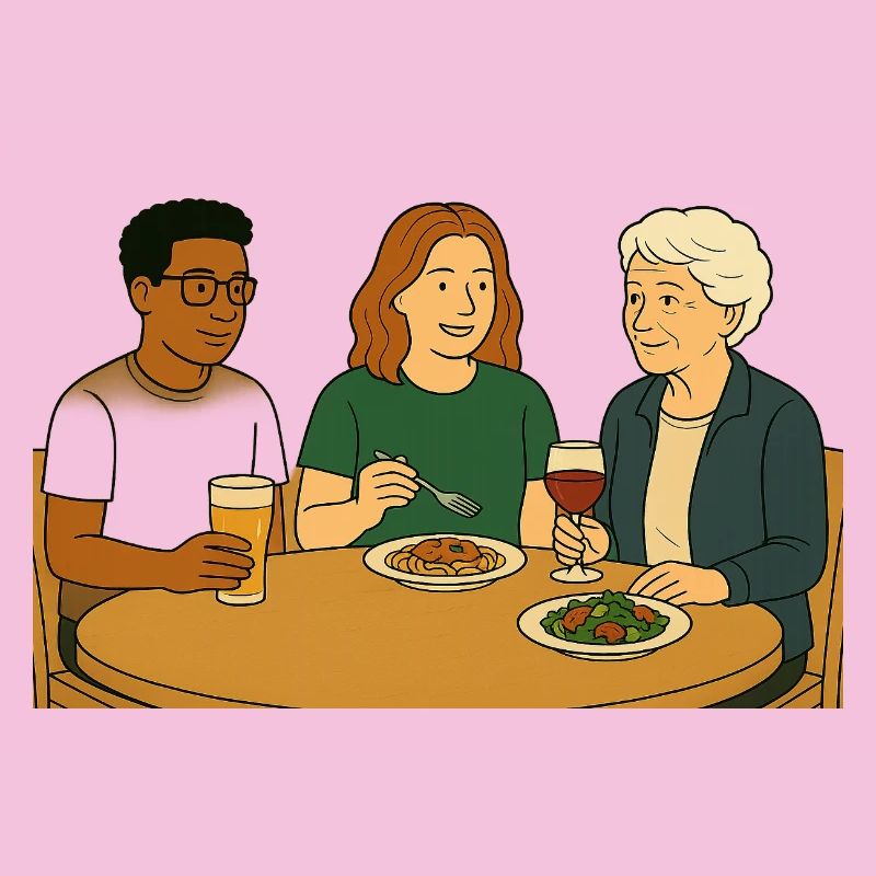 À table