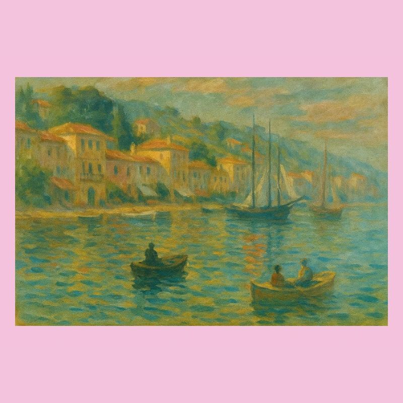 Harbour impression evening light