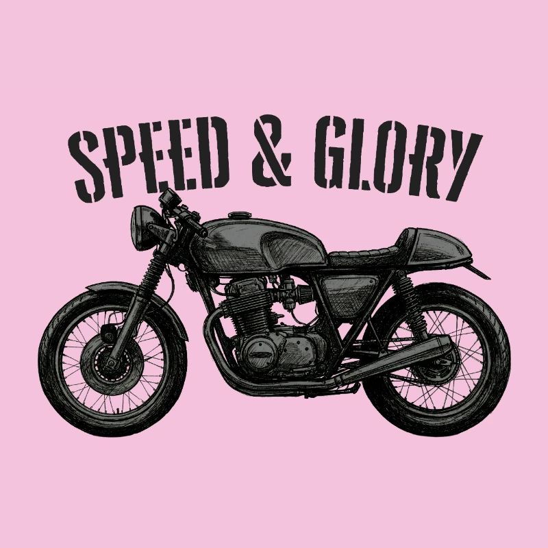 Speed And Glory - Vintage Motorcycle
