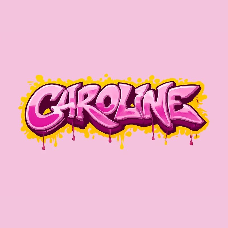 CAROLINE GRAFFITI NAME FOR PERFECT GIFT PRINTABLE 