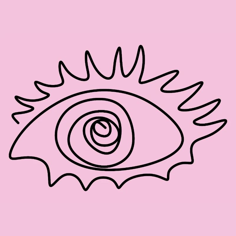 Conception abstraite des yeux