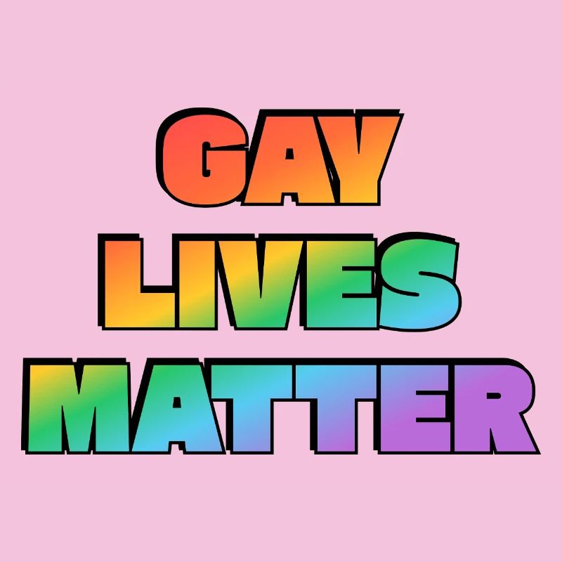 Déclaration typographique Pride Rainbow