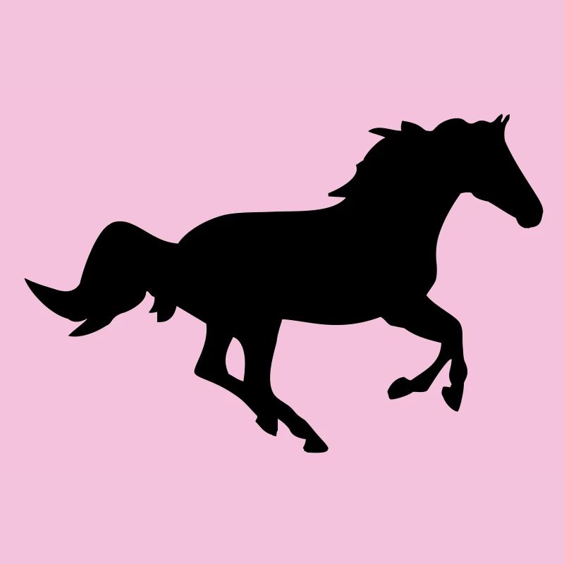 Ein Pferd.