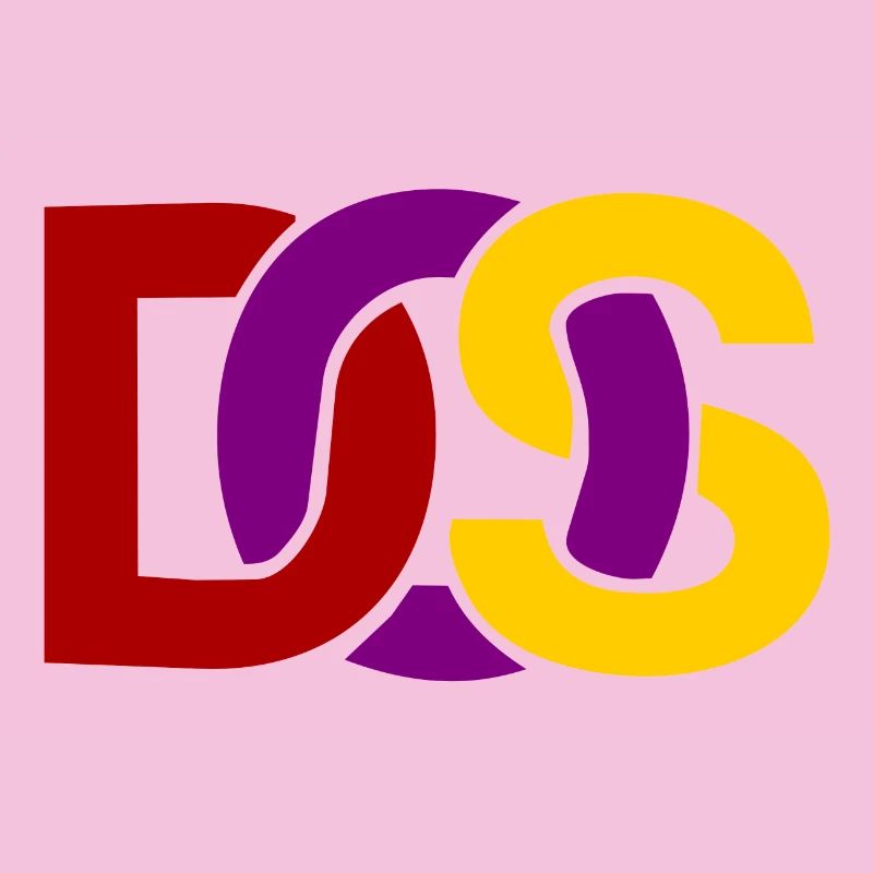Retro MS DOS Logo