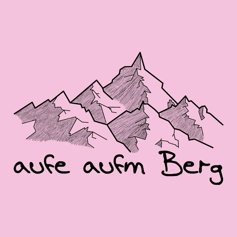 aufe aufm Berg - raufe auf den Berg, dialecte