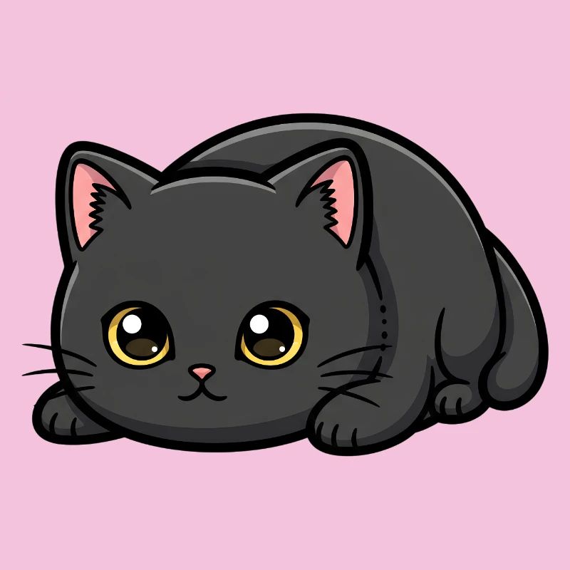 Midnight Whisker Kitten