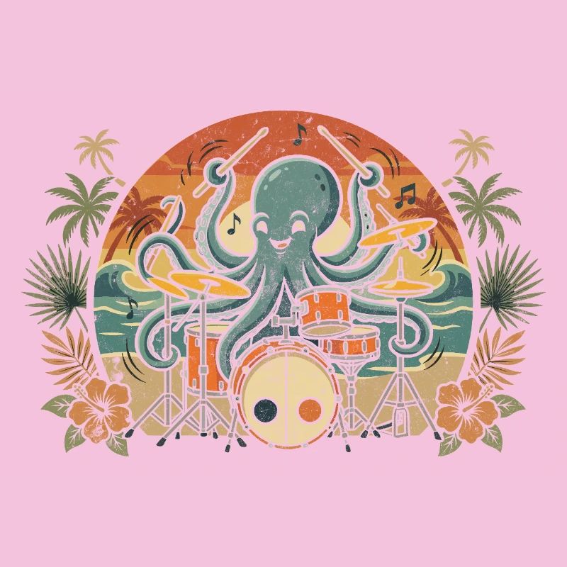 Percussionniste Tropical Octopus