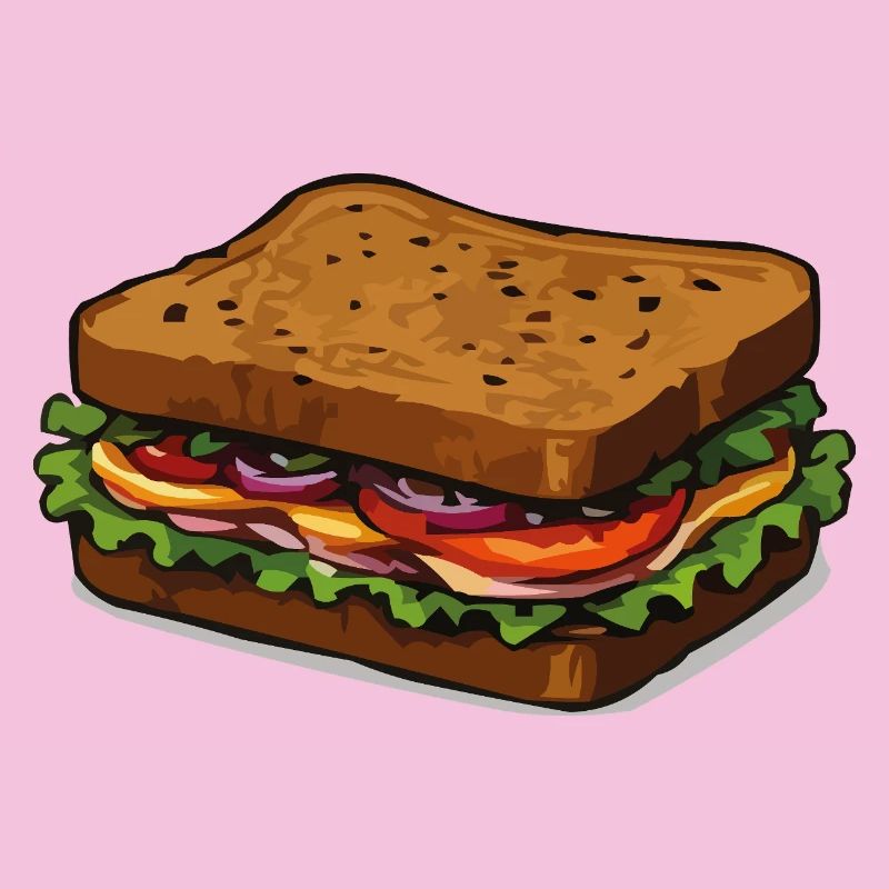 Sandwich Illustration