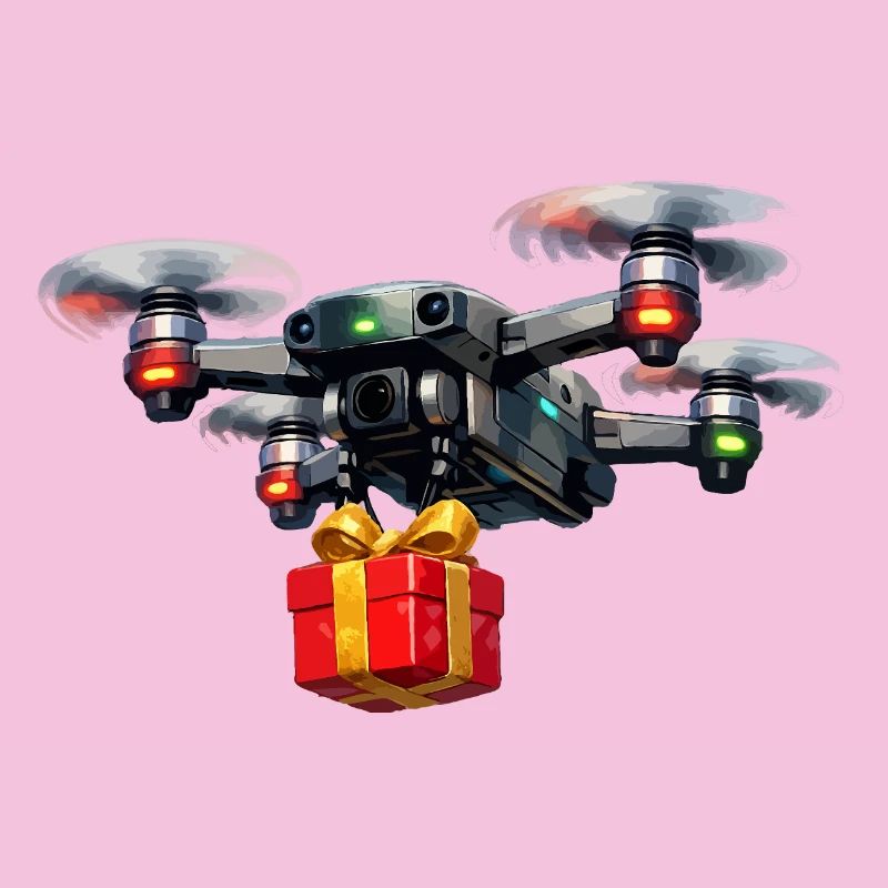 Drone avec don