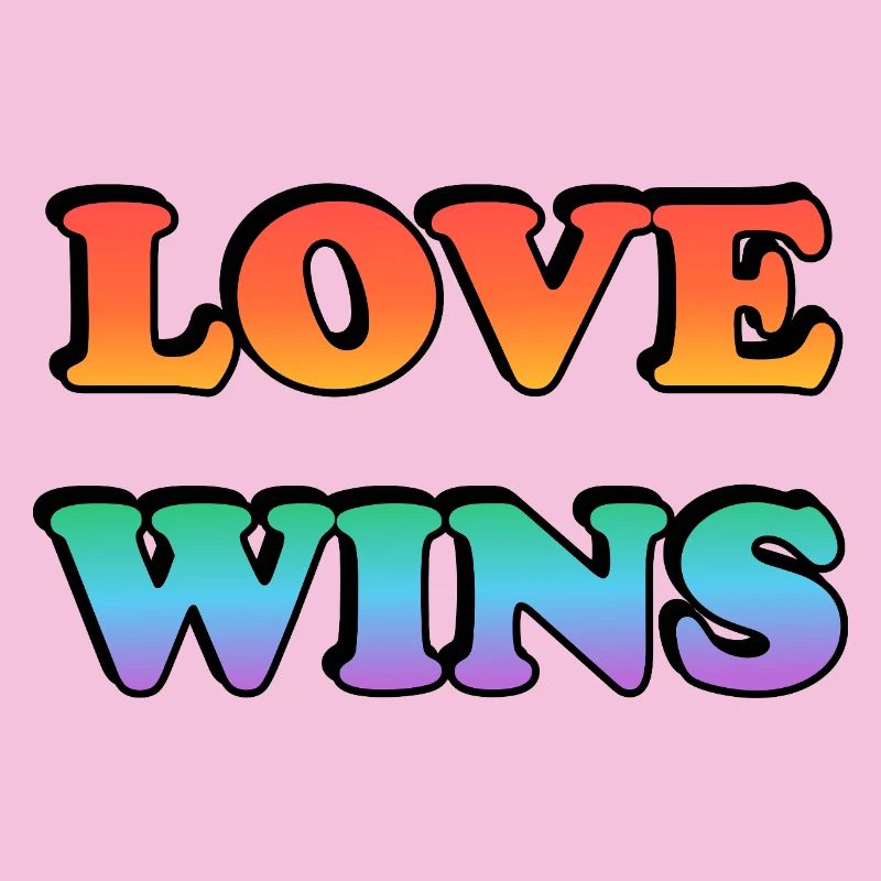 Liebe gewinnt Stolz Gradient