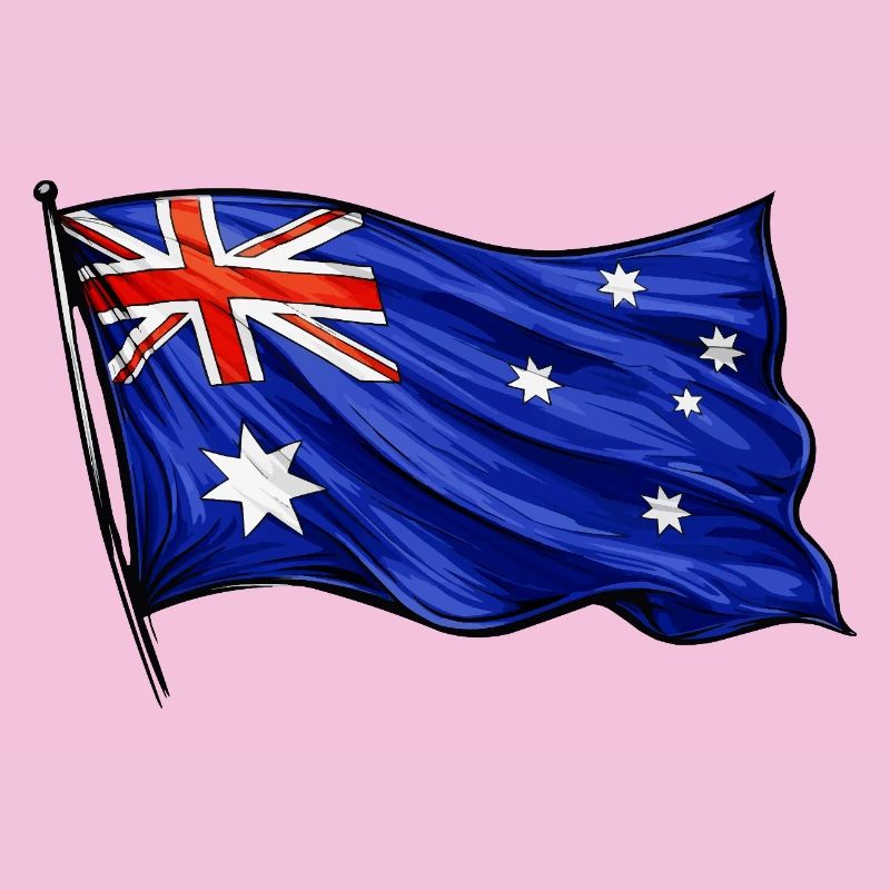 Australia Flag Pattern