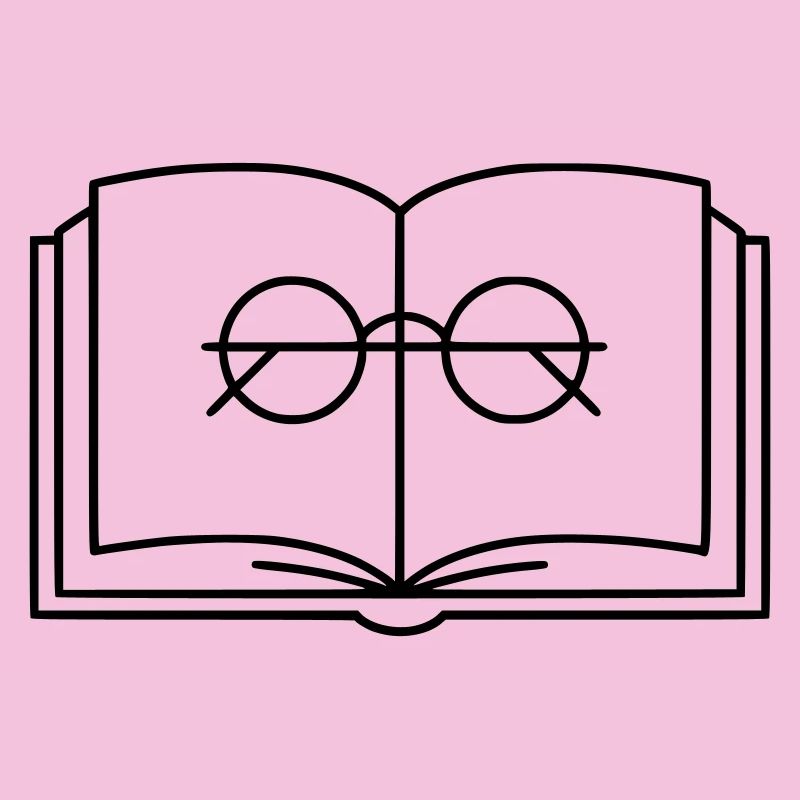 Open Book Glasses Reading Glasses