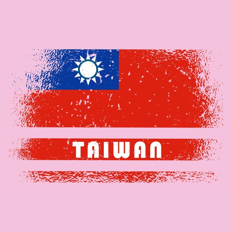 Drapeau vintage de Taiwan