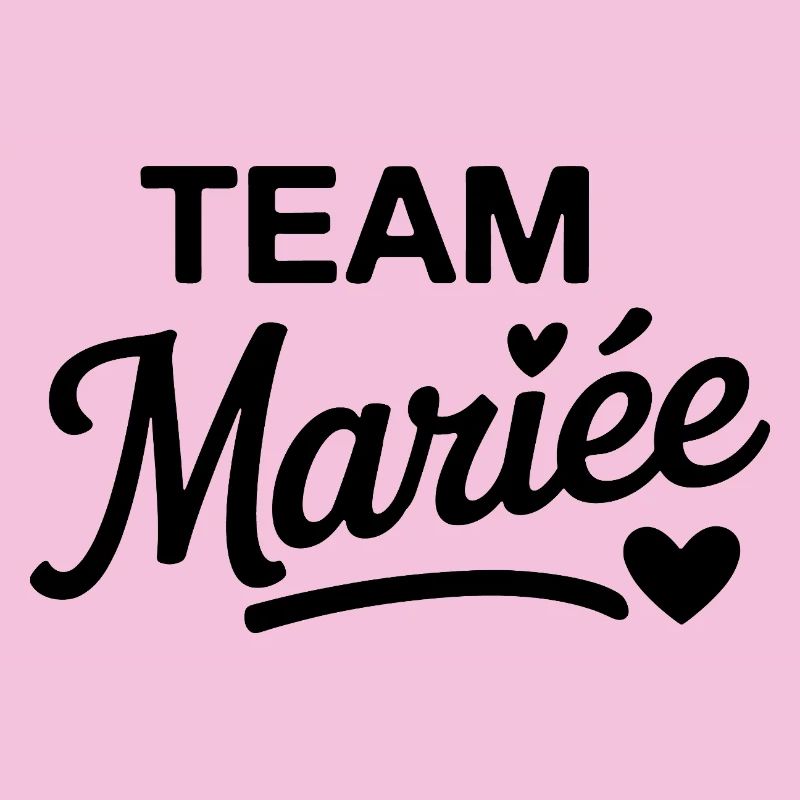 Team Mariée design EVJF élégant 