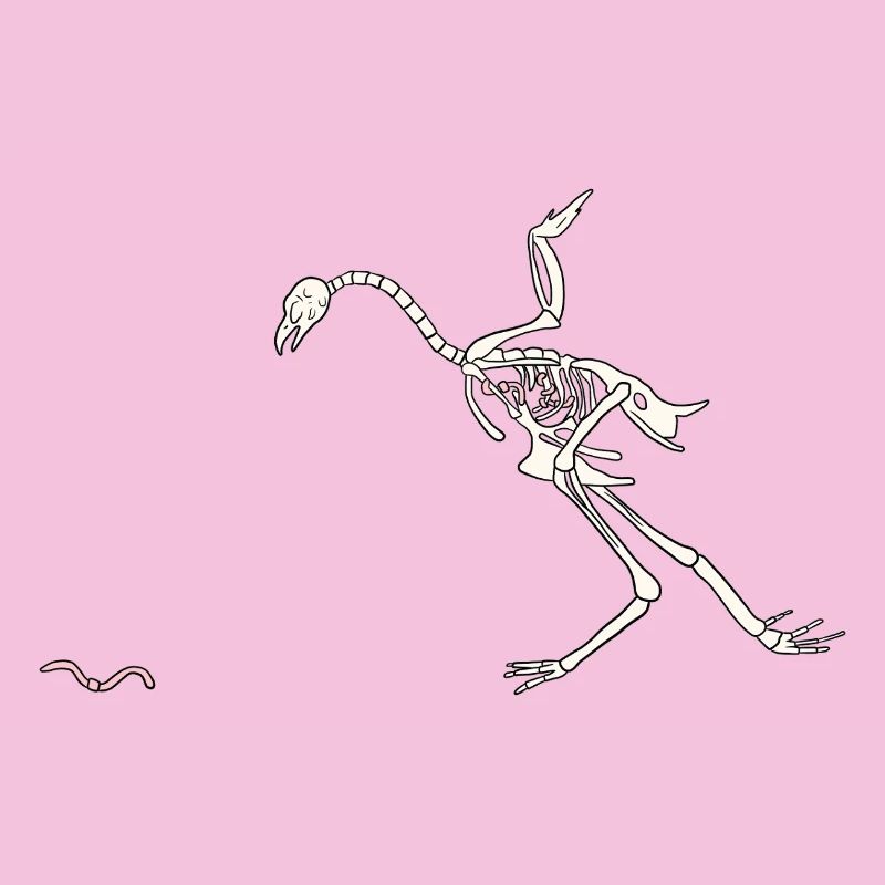 Skeletthenne