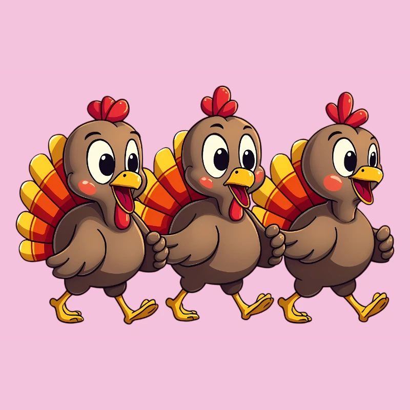 Bébé dinde de Thanksgiving
