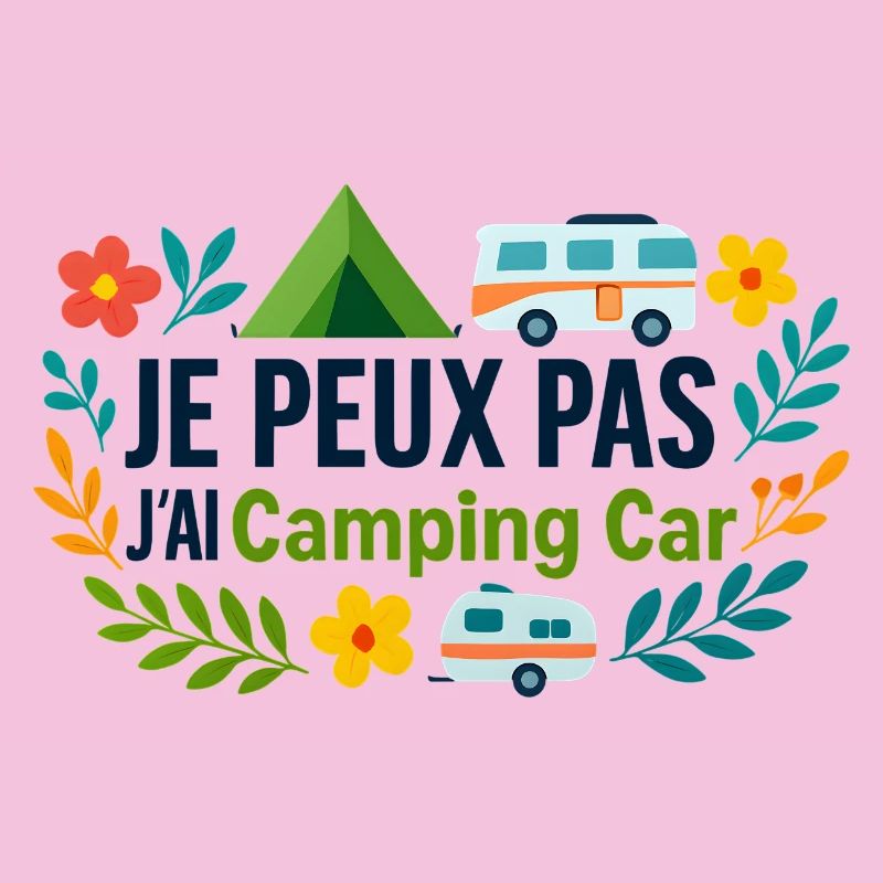 Camping Car et Fleurs Aventure