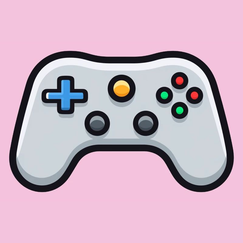 Gamepad-Logo, Controller, Retro-Konsole