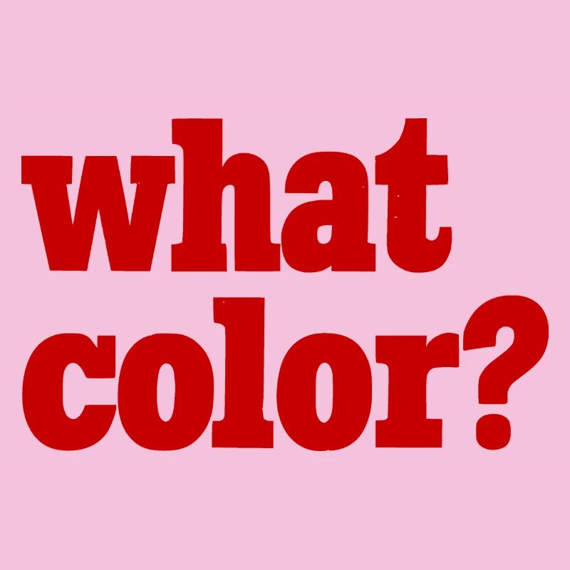 What Color - Red 2