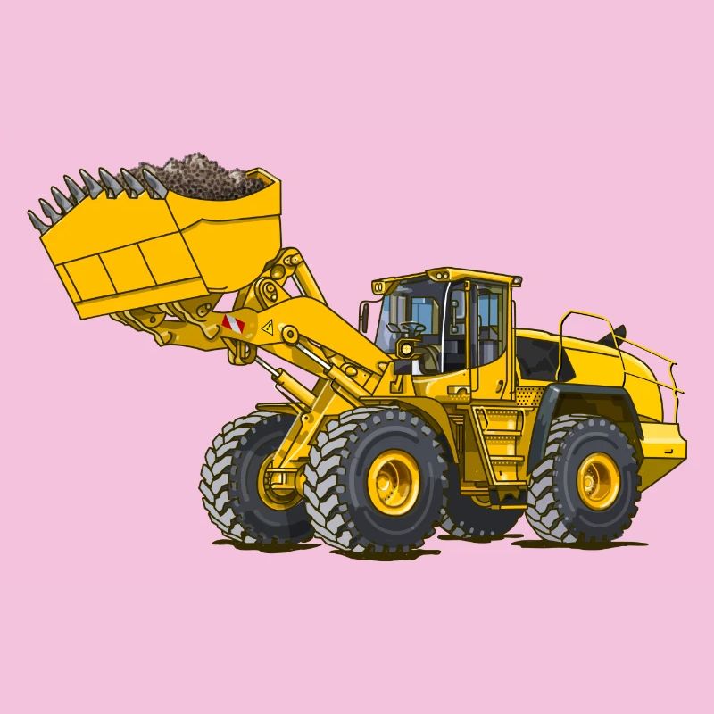 Wheel loader, construction machine