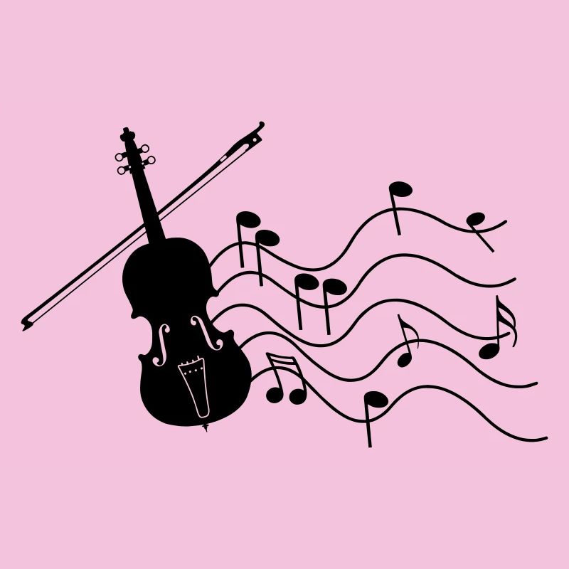 Violine mit Noten