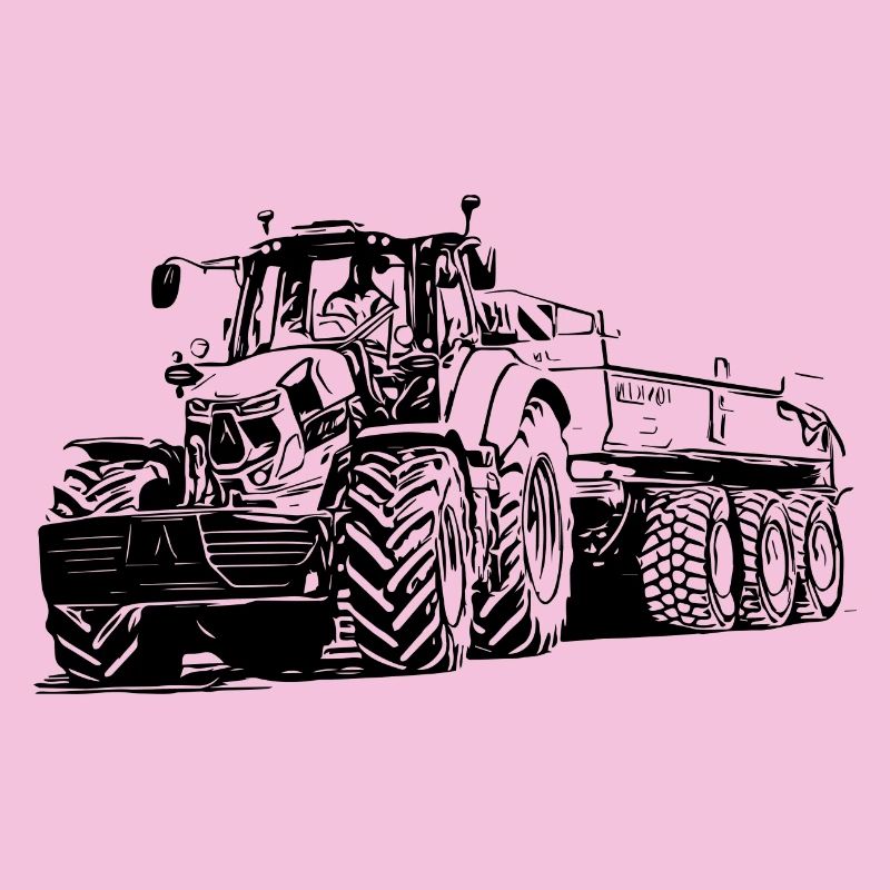Tractor with trailer