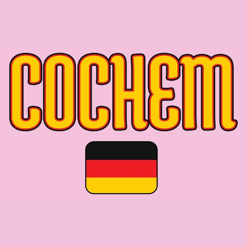 COCHEM Allemagne Conception du drapeau