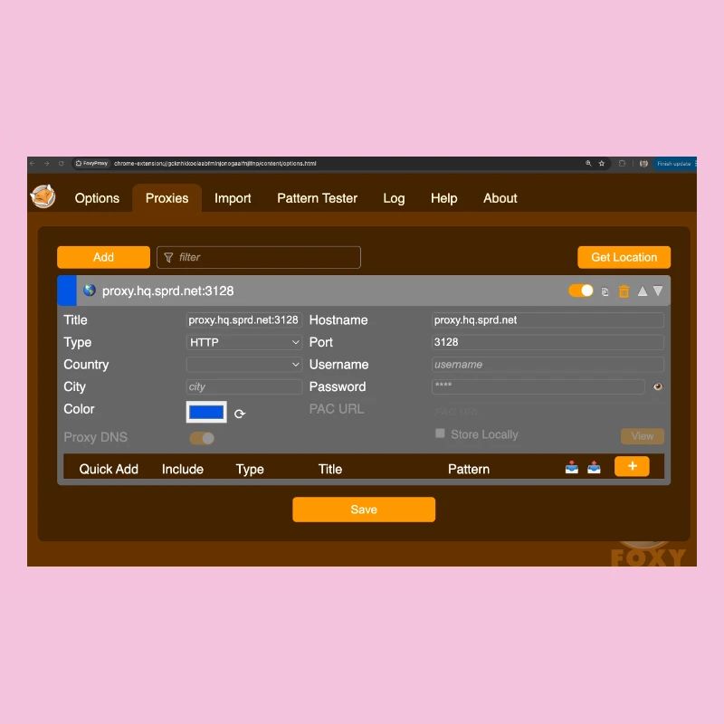 foxy proxy1