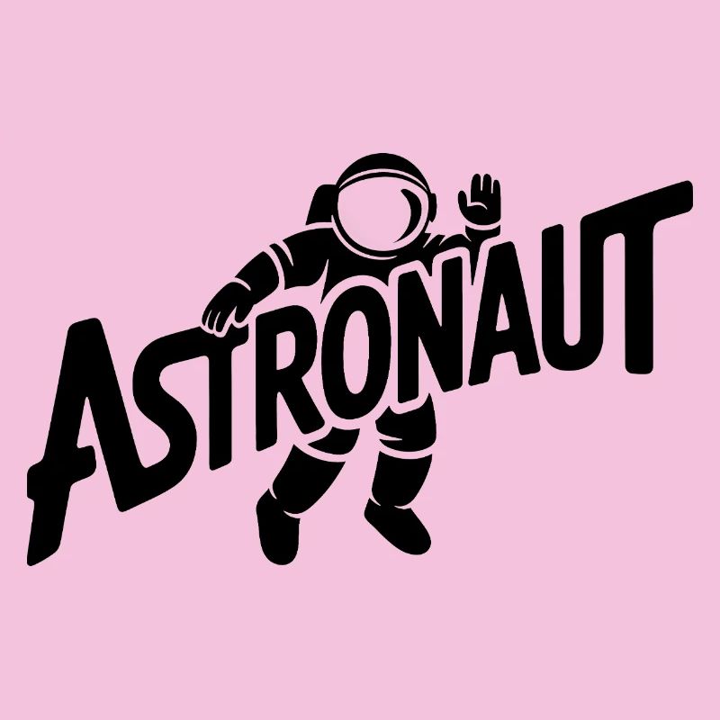 Astronaut - Cool Astonomy Logo