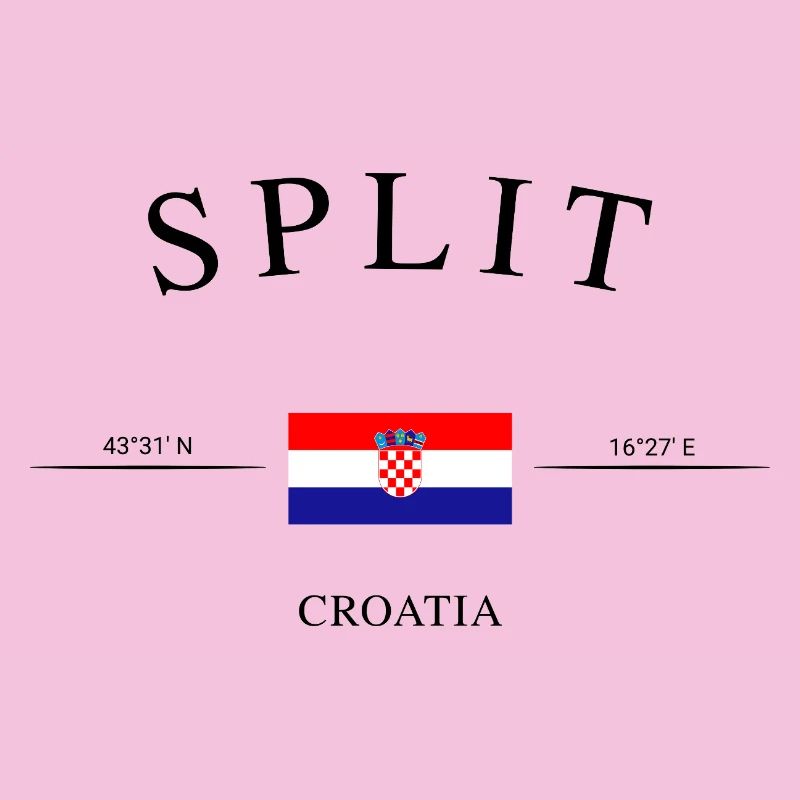 Split Kroatien – Urlaub Souvenir & Geschenk