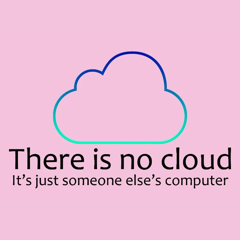 Pas de programmation dans le cloud T-shirt drôle