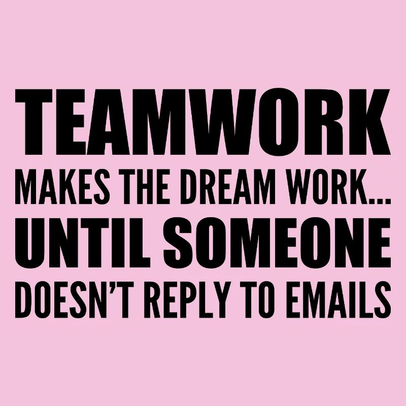 Gemeinschaftsarbeit... ohne E-Mail-Antwort