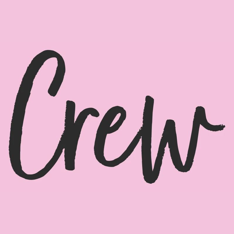 Crew Hand Lettering Design