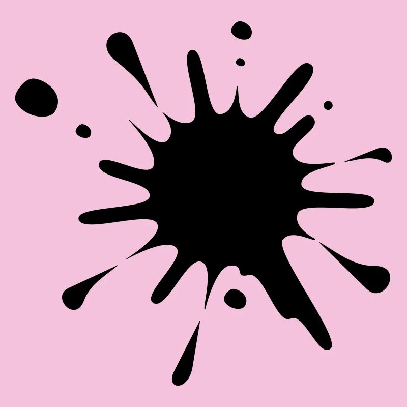 Farbspritzer-Bild*