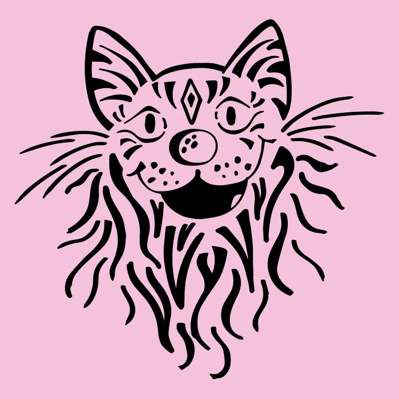 Tabby cat head - cat - tiger - tomcat