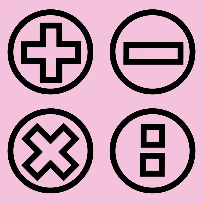 Calculer le logo avec quatre emblèmes image d’ombre