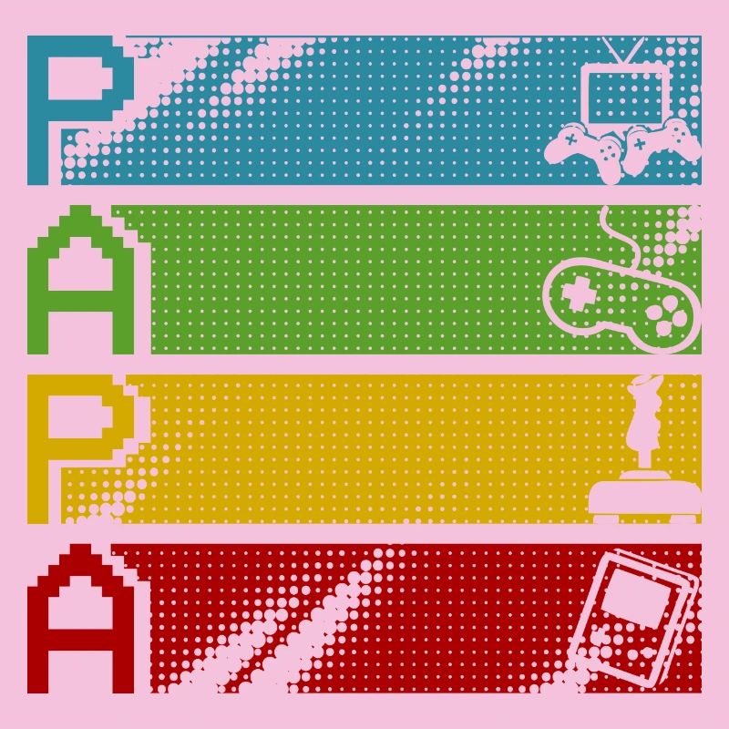 Rétro Gamers Pixel Multicolore