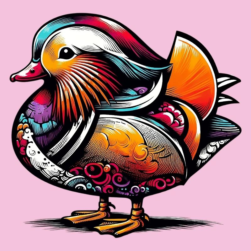 Mandarin duck