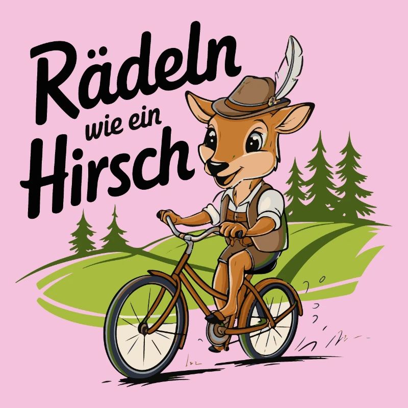 Radeln wie ein Hirsch