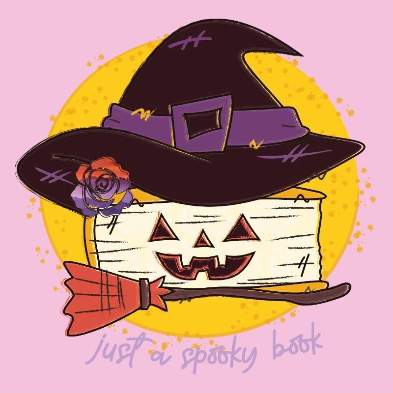 Nur ein gruseliges Buch/Halloween